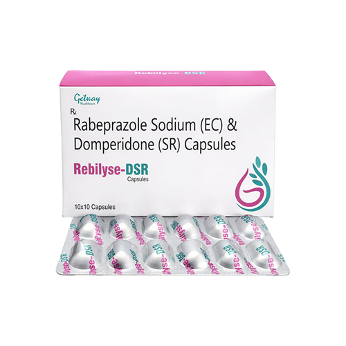 Rebilyse-DSR | Capsules RABEPRAZOLE (EC) 20MG + DOMPERIDONE 30MG (SR) | by Getway healthcare