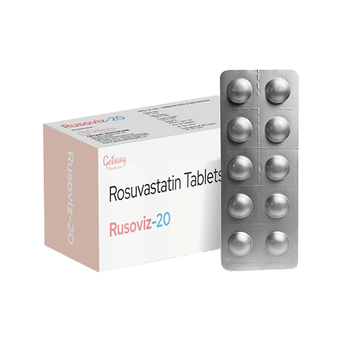 Rusoviz-20 | Rosuvastatin Calcium eq to Rosuvastatin 20 mg Tablet | by Getway healthcare