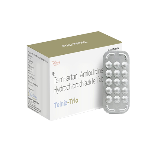 Telniz-Trio | Telmisartan 40mg+ Amlodipine 5mg +Hydrochlorothiazide 12.5 mg | by Getway healthcare