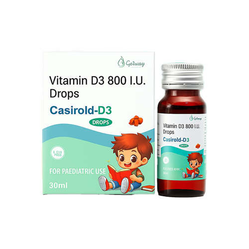 Casirold-D3 Drops | Vitamin D3 800 I.U. Drops | by Getway healthcare