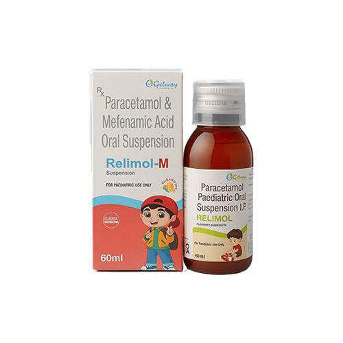 Relimol-M | Paracetamol & Mefenamic Acid Oral Suspension | by Getway healthcare