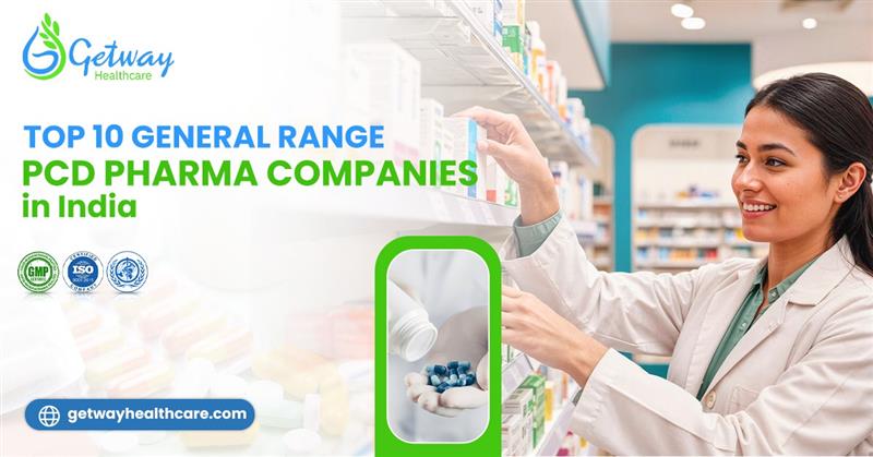 Top 10 General Range PCD Pharma Companies in India